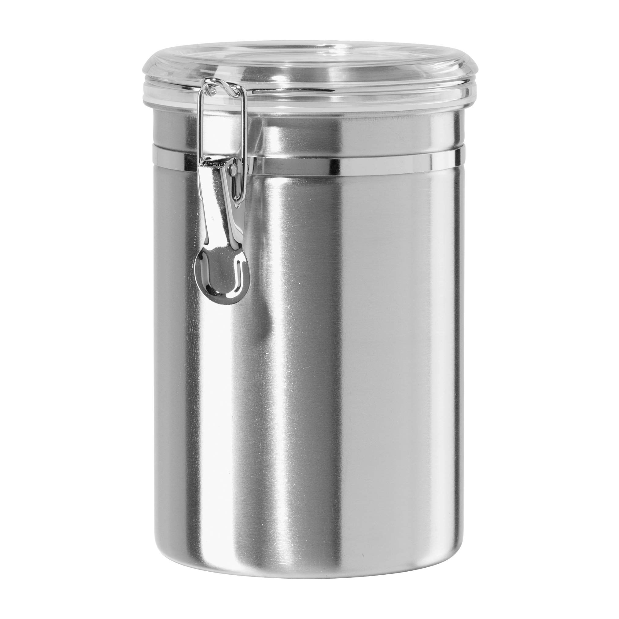 Amazon.com: Oggi Stainless Steel Kitchen Canister 62 fl oz